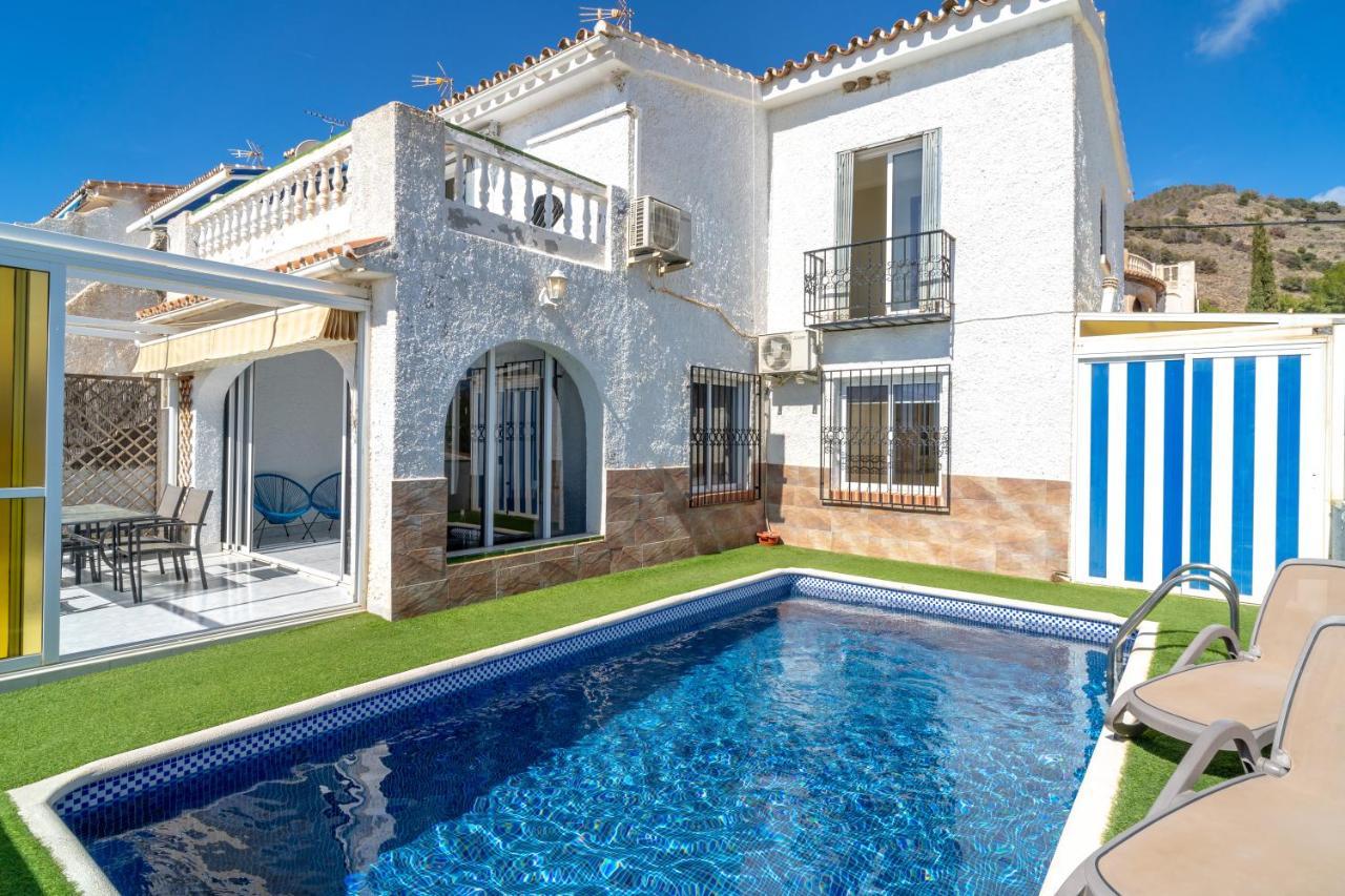 Villa Kenny Private Pool Casasol نيرخا المظهر الخارجي الصورة