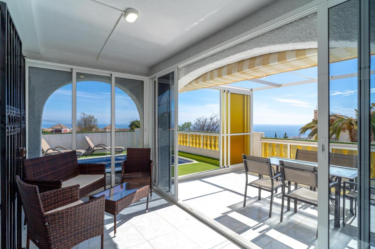 Villa Kenny Private Pool Casasol نيرخا المظهر الخارجي الصورة