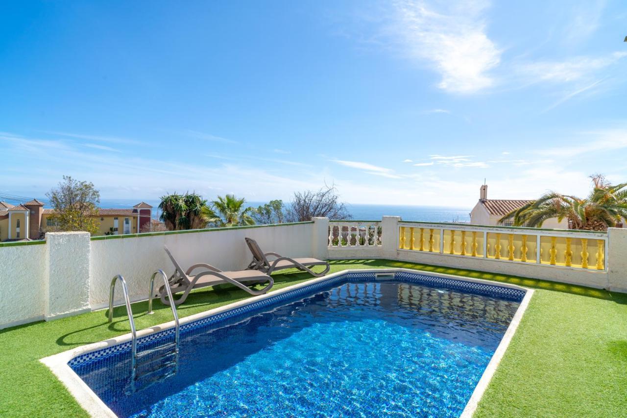 Villa Kenny Private Pool Casasol نيرخا المظهر الخارجي الصورة