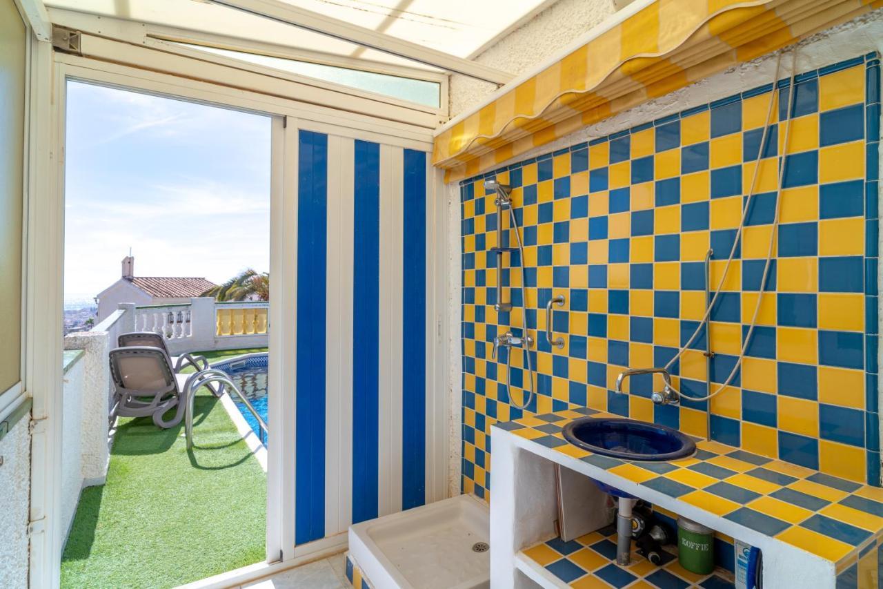 Villa Kenny Private Pool Casasol نيرخا المظهر الخارجي الصورة