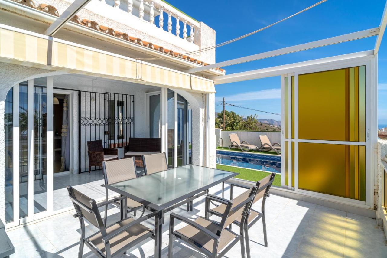Villa Kenny Private Pool Casasol نيرخا المظهر الخارجي الصورة